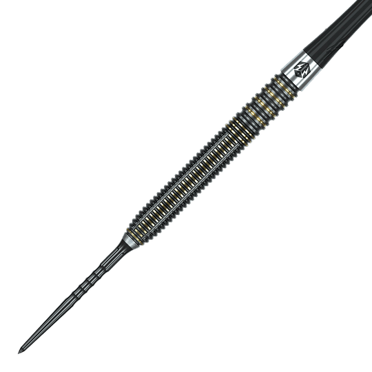 Caliburn V-Series V2 stalen darts Gezeigt werden Caliburn V-Series V2 Steeldarts. Diese Darts sind für Präzision und gutes Handling bekannt.