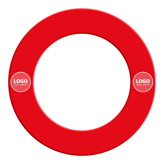 Abgebildet ist ein Artikel mit dem Dateinamen MC-2011_Dartboard_Surround_mit_Wunschdruck_Rot_Logo_2. Vermutlich handelt es sich um eine rote Dartboard-Umrandung mit Wunschdruck und Logo.