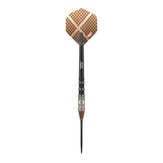 Bulls NL Max Hopp 95% Converteerbare Punten Steeldarts Die Bulls NL Max Hopp 95% Convertible Points Steeldarts werden als einzelne Darts präsentiert. Sie eignen sich hervorragend für professionelle Dartspieler.