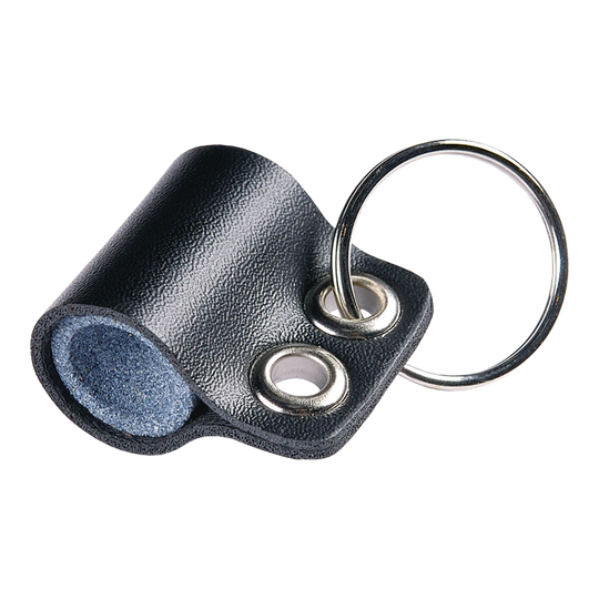 Nodor sleutelhanger dartslijper slijpsteen Das Bild zeigt einen Winmau Keyring Dart Sharpener Schleifstein. Es handelt sich um einen kleinen Dartschleifstein mit Schlüsselanhänger.