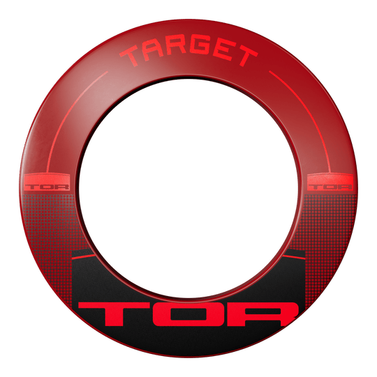 Targetwit TOR Omringen Das Bild zeigt eine Dartboard-Umrandung namens Target TOR Surround. Die Ränder und Details sind sichtbar.