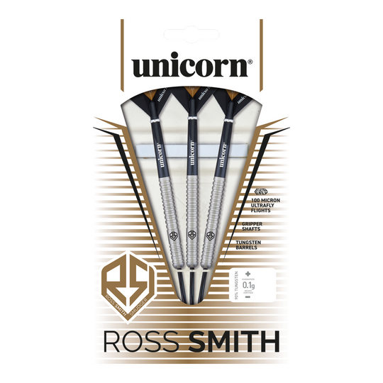 Unicorn Ross Smith natuurlijke stalen darts