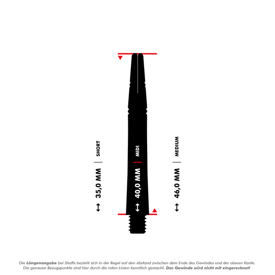 Harrow&#39;s Alamo VS2 Shafts - Rood