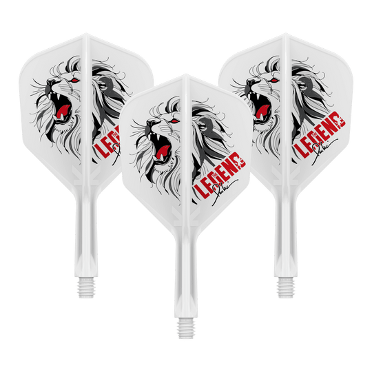 Target Japan K-Flex Paul Lim The Legend Gedrukte No6 Vluchten Das Bild zeigt ein Set Dart-Flights, genannt '410264_Target_Japan_K-Flex_Paul_Lim_The_Legend_Printed_No6_Flights_19mm_1Set'. Diese Flights sind bedruckt und eignen sich zum Einsatz bei Paul Lim Darts.
