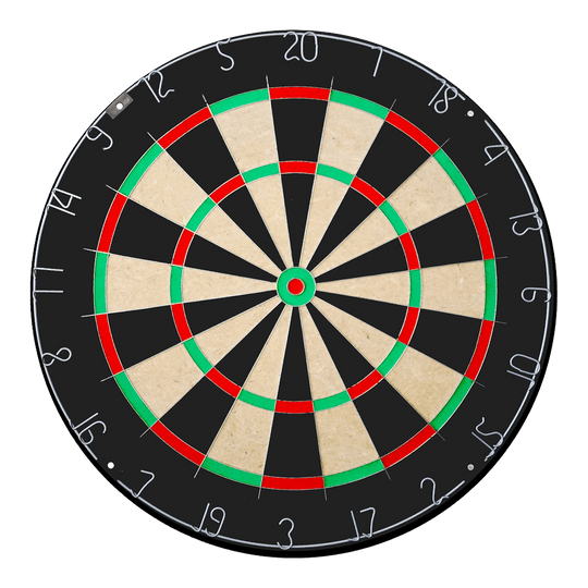 Karella Dartboard BullOut Set inclusief 2 sets stalen darts Karella Dartboard BullOut Set inclusief 2 sets stalen darts