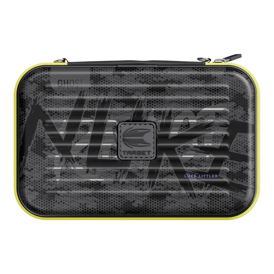 Takoma XL Ghost Series Luke Littler dartkoffer Das Bild zeigt das Takoma XL Ghost Series Luke Littler Dartcase. Es handelt sich um ein spezielles Dartcase für Dartzubehör.