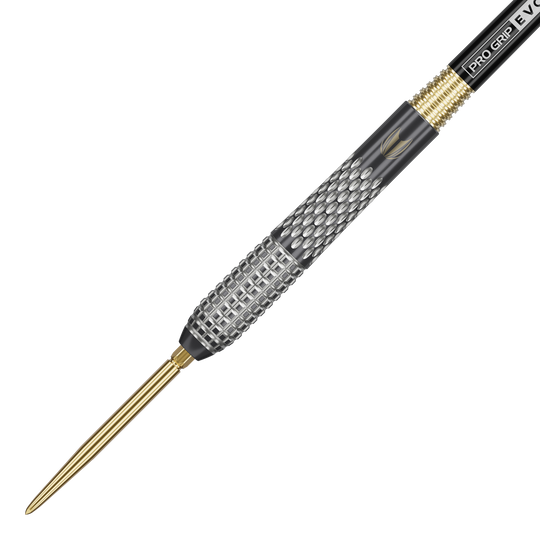 Target Stephen Bunting GEN5 Void Swiss Point stalen dartpijlen Auf dem Bild sieht man die Target Stephen Bunting GEN5 Void Swiss Point Steeldarts. Die Darts sind für präzises und professionelles Spielen konzipiert.