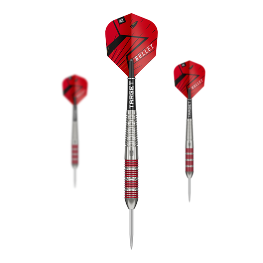 Target Stephen Bunting Bullet 100-delige messing stalen dartset - 22 g