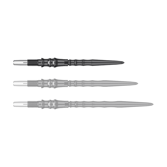 Target Japan Premium Swiss Point Steel Dartpunten - Zwart Zu sehen ist ein Produkt mit dem Dateinamen '340373_Target_Japan_Premium_SwissPoint_Steeldartspitzen_Schwarz_30mm_1'. Es handelt sich vermutlich um schwarze Premium-Steeldartspitzen mit einer Länge von 30mm.