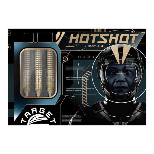 Target Japan Prime Series Harith Lim HotShot GEN3 Swiss Point stalen dartpijlen Auf dem Bild sind die Target Japan Prime Series Harith Lim HotShot GEN3 Swiss Point Steeldarts zu sehen. Sie eignen sich perfekt für Dart-Enthusiasten.