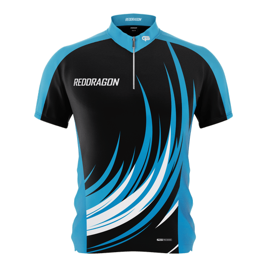 Red Dragon Gerwyn Price Limited Edition dartshirt Das Bild zeigt das Red Dragon Gerwyn Price Limited Edition Dartshirt. Es ist ein spezielles Darttrikot in limitierter Auflage.