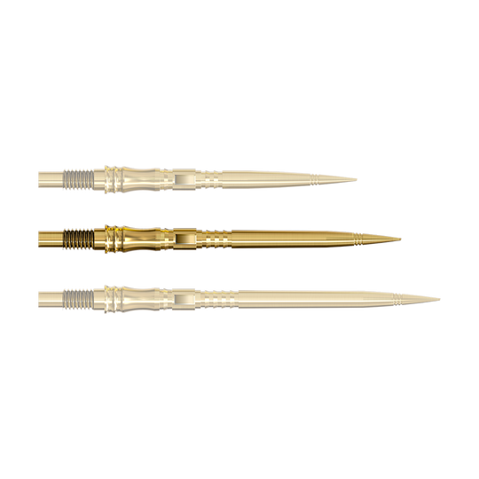 Harrows Quick Point Apex Axis Elite Series Dartspitzen - Gold