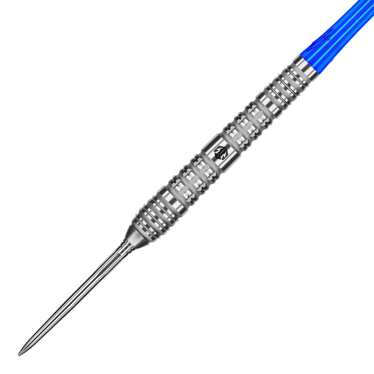 Caliburn Rix EZ-EVO R4 stalen dartpijlen Caliburn Rix EZ-EVO R4 Steeldarts abgebildet. Das Bild zeigt das Design und die Details dieses Steeldarts-Produkts.