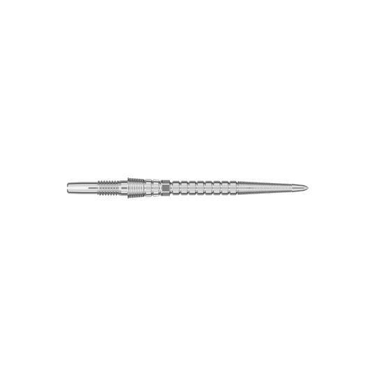 Target Chrono Swiss Storm Point dartpunten - zilver Target Chrono Swiss Storm Point dartpunten - zilver
