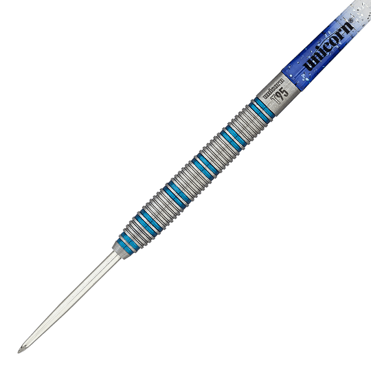 Unicorn T95 Core XL Blue Style 1 stalen dartpijlen