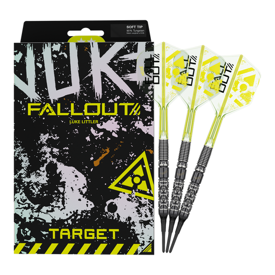Target Luke Littler Nuke Fallout Soft Darts - 19 g