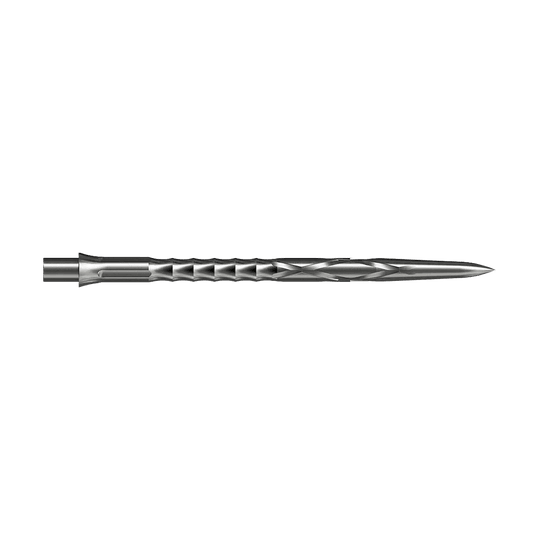 Caliburn System stalen dartpunten - HAN G2 - Zilver Abgebildet sind Steeldartspitzen Caliburn Evo System, HAN G2, Silber, 40mm. Diese Dartspitzen eignen sich für den professionellen Einsatz.