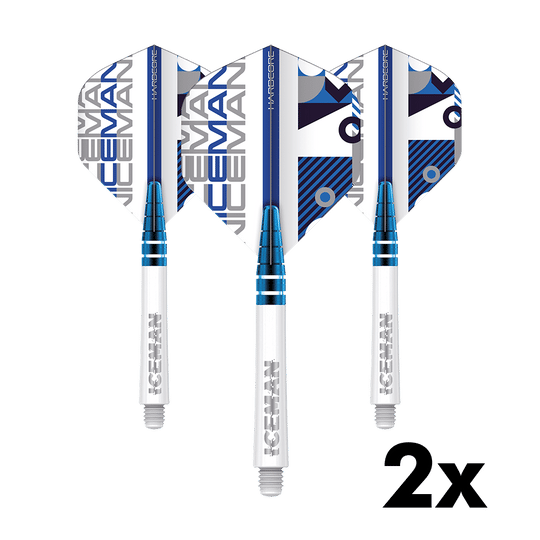 Red Dragon Gerwyn Price White Flight Shafts Combo Pack