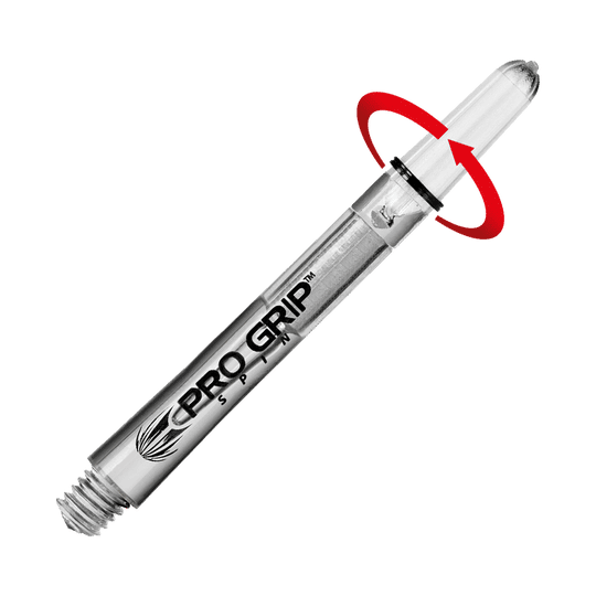 Target Pro Grip Spin Shafts - 3 Sets - Transparant