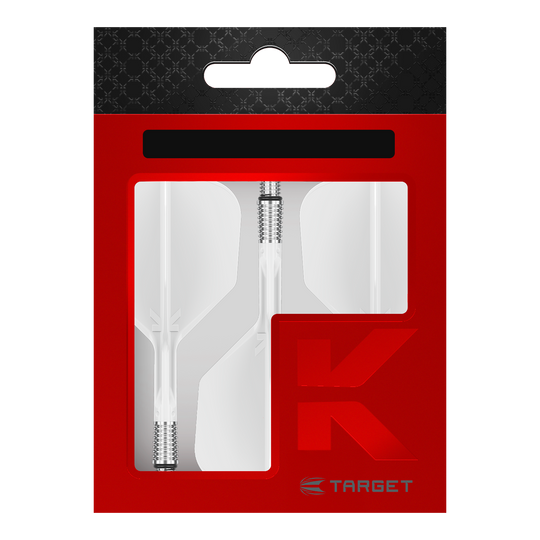 Target K-Shift nr. 6 vluchten - wit Hier ist ein Foto der Target K-Shift No6 Flights - Weiß abgebildet. Die Flights sind für den Einsatz beim Dartspiel gedacht.