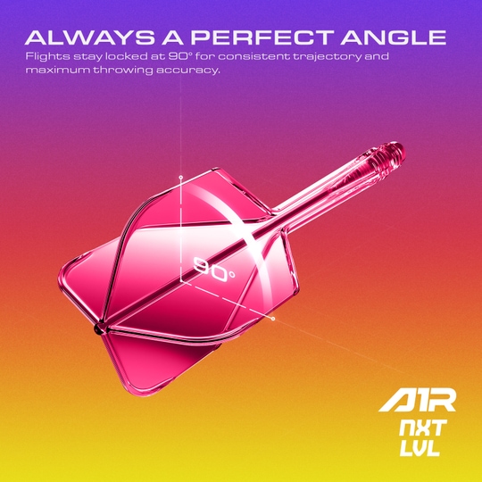 GOAT A1R No6 Flight Shaft System - Neonroze Das Produkt ist das GOAT A1R No6 Flight-Shaft-System in Neon Pink. Es eignet sich für den Einsatz an Dartpfeilen.