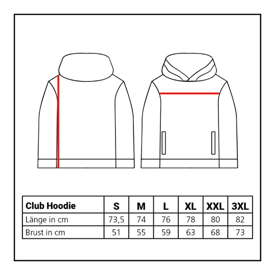 Lions Collection Club Hoodie Der Löwen Kollektion Club Hoodie ist auf diesem Bild abgebildet. Es handelt sich um einen gemütlichen Kapuzenpullover für den Alltag.