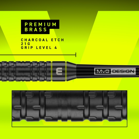 Winmau Michael Van Gerwen Core Messing Steeldarts - 21g