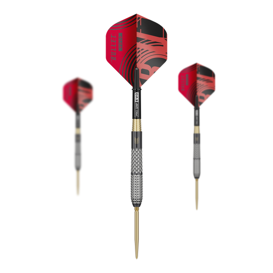 Target Stephen Bunting GEN5 Void Swiss Point stalen dartpijlen Das Bild zeigt die Target Stephen Bunting GEN5 Void Swiss Point Steeldarts. Sie sind speziell für Dartspieler entwickelt und haben ein modernes Design.
