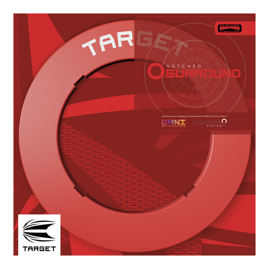 Target Dartboard Omranding met Inkepingen Target Dartboard Omranding met Inkepingen