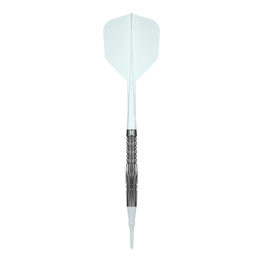 Caliburn Prisma P1 softdarts - 19 g Zu sehen ist der Caliburn Prisma P1 Softdart - 19g aus einer anderen Perspektive. Der Softdart überzeugt durch Qualität und Design.