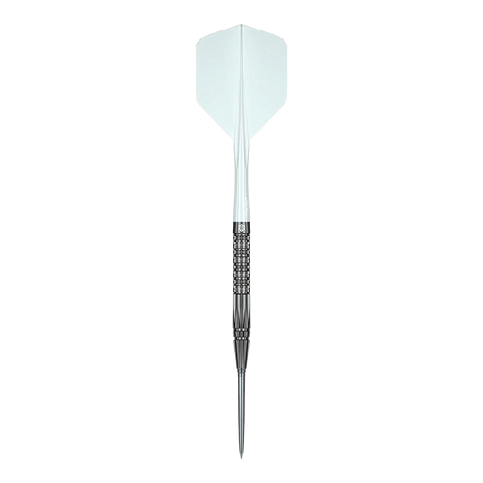 Caliburn Prisma P2 stalen dartpijlen - 20,5 g Das Foto zeigt Caliburn Prisma P2 Steeldarts mit 20,5g. Perfekt geeignet für Dartspieler, die Wert auf Qualität legen.
