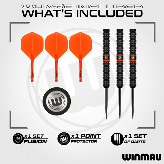 Winmau Emma Paton Edit Steeldarts - 23 g Winmau Emma Paton Edit Steeldarts - 23 g ist hier abgebildet. Die Steeldarts zeichnen sich durch ihr besonderes Design aus.