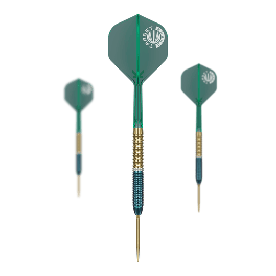 Target Japan Prime Series Zenith GEN 2.5 Swiss Point stalen dartpijlen Auf dem Bild sind die Target Japan Prime Series Zenith GEN 2.5 Swiss Point Steeldarts zu sehen. Sie sind Teil einer hochwertigen Dartserie aus Japan.