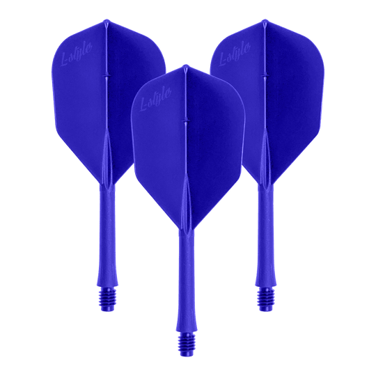 L-Style BarVluchten 2BA L3 - 260 Zu sehen ist ein Artikel mit dem Dateinamen LSF-902_L-Style_BarFlight_Blau_1Set. Es handelt sich vermutlich um ein Set blauer Dart-Flights.