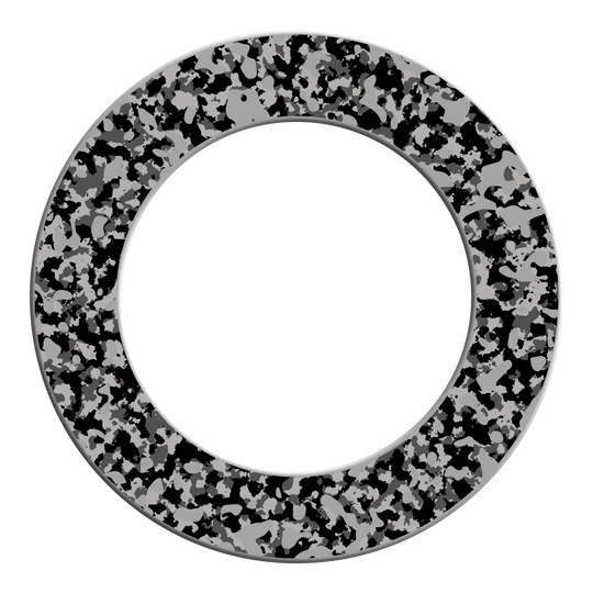 McDart Camo Dartbord Surround Abgebildet ist ein Produkt mit dem Dateinamen DBS-CAMO2_McDart_Camo_Dartboard_Surround_Urban_2. Das Produkt scheint ein urbanes Dartboard-Surround zu sein.