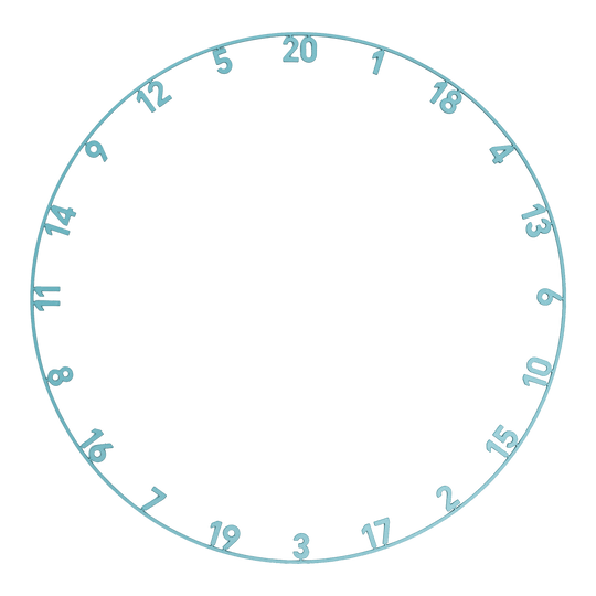 Precise 180 Endorphine Steel Dartbord met genummerde ring - Infinity Blue Abgebildet ist das Precise 180 Endorphine Steeldartboard mit Nummernring in Infinity Blue. Das Produkt eignet sich ideal für Dartspieler aller Levels.