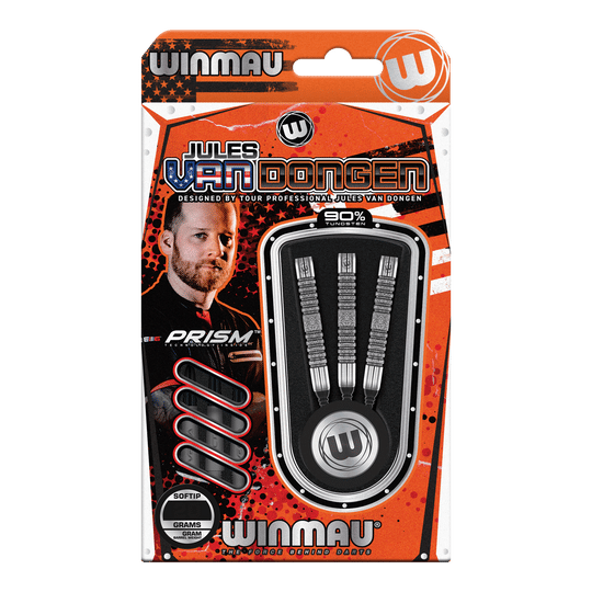 Winmau Jules Van Dongen zachte dartpijlen - 20g