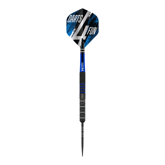Red Dragon David Williams V1 stalen dartpijlen - 23 g Abgebildet sind Red Dragon David Williams V1 Steeldarts - 23g. Man erkennt Details des Dartpfeils.