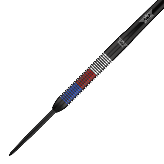Bulls NL Karel Sedlacek E2 steel darts - 24g Zu sehen sind die Bulls NL Karel Sedlacek E2 Steeldarts mit 24 Gramm Gewicht. Das Produkt richtet sich an Dartspieler, die Wert auf professionelle Ausrüstung legen.