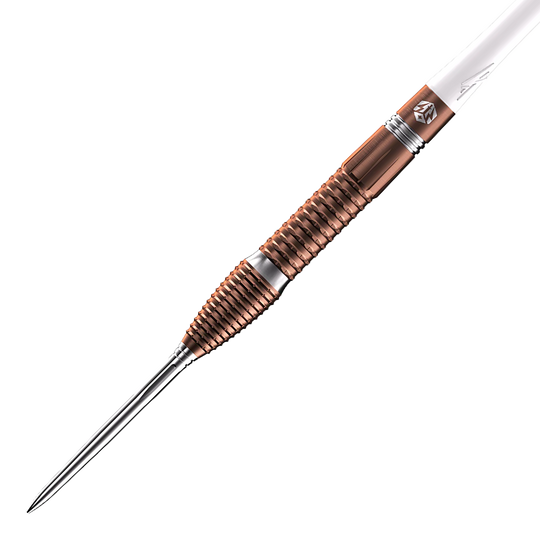 Caliburn Big Cats Lion stalen dartpijlen Caliburn Big Cats Lion Steeldarts mit einem Gewicht von 23g. Das Bild zeigt die Vorderansicht des Produkts.