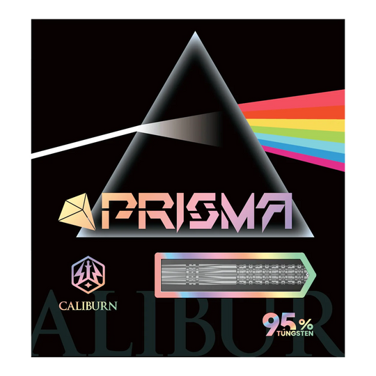 Caliburn Prisma P2 softdarts - 20 g Auf dem Bild sind die Caliburn Prisma P2 Softdarts in der 20g Variante zu sehen. Das Produkt besticht durch sein attraktives Design und seine Qualität.