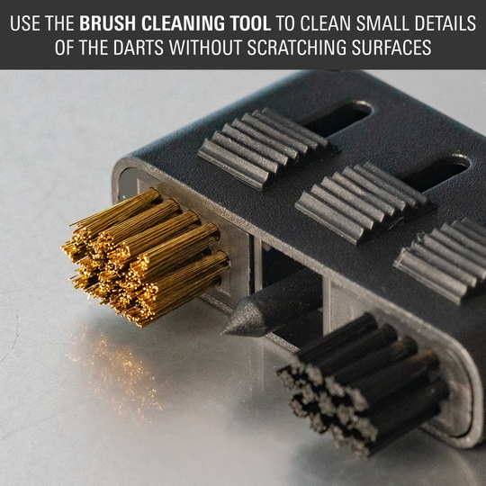 Target Dart Onderhoudsset Abgebildet ist das Target Dart Servicing Kit. Es dient zur Instandhaltung und Optimierung von Darts.