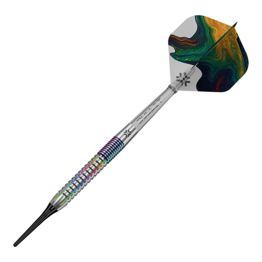 Bullet Diesel V2 softdarts - 20 g Das Bild zeigt die Bullet Diesel V2 20g Soft Darts. Dieses Produkt ist für Softdartspiele geeignet.