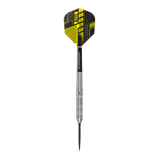 Harrows NX90 Parallel Quick Point Steel Darts Abgebildet sind die Harrows NX90 Parallel Quick Point Steeldarts. Die Darts haben ein modernes Design und sind speziell für Präzision entwickelt.