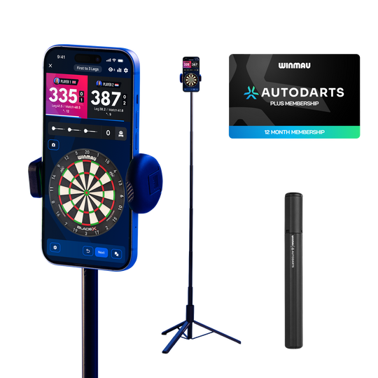 Winmau apparaatstandaard en 12 maanden lidmaatschap bundel Winmau apparaatstandaard en 12 maanden lidmaatschap bundel