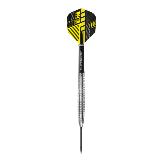 Hier sehen Sie die Harrows NX90 Tapered Quick Point Steeldarts. Das Produkt ist ideal für professionelle Dartspieler geeignet.