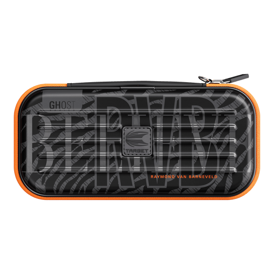 Takoma Ghost Series Raymond Van Barneveld dartkoffer Abgebildet ist das Takoma Ghost Series Raymond Van Barneveld Dartcase. Dieses Produkt schützt und transportiert Dartutensilien.