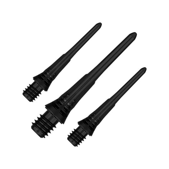 Target Cryo Soft Dart Tips, verpakking van 30 stuks - Zwart Abgebildet ist das Produkt Target Cryo Softdartspitzen 30er Pack in Schwarz. Es handelt sich um hochwertige Softdartspitzen für Softdartpfeile.