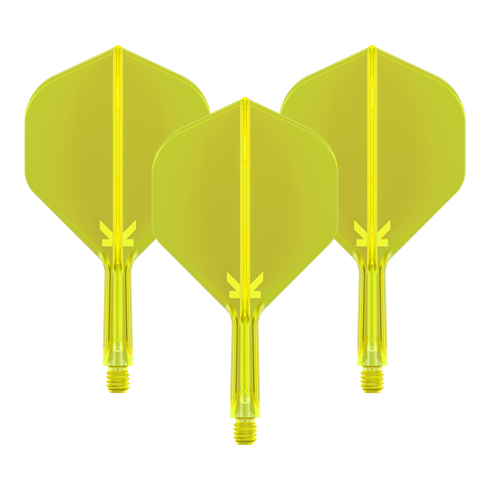 Target K-Flex No2 Standard Flight-System - Neon Gelb