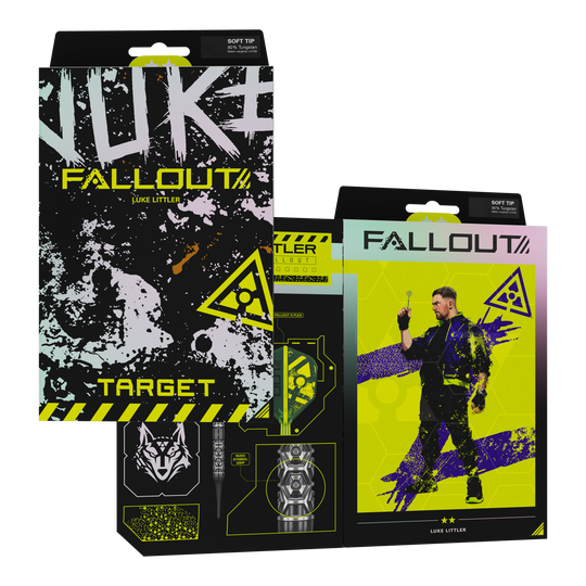 Target Luke Littler Nuke Fallout Soft Darts - 19 g